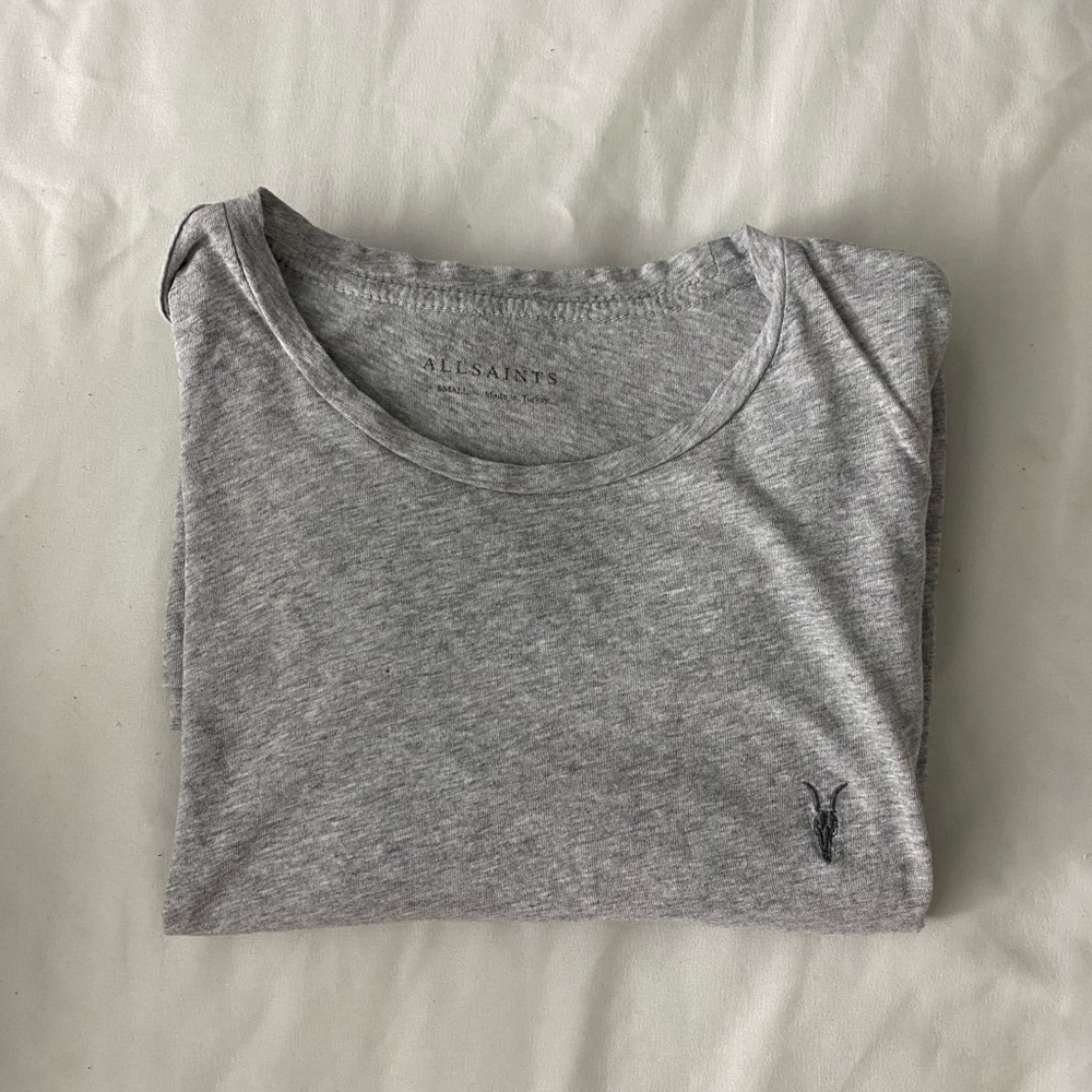 All Saints Gray Shirt